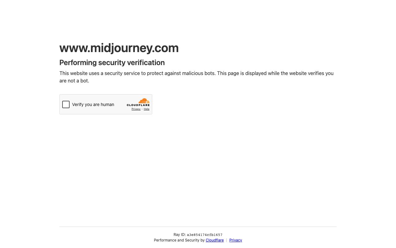 Midjourney interface screenshot