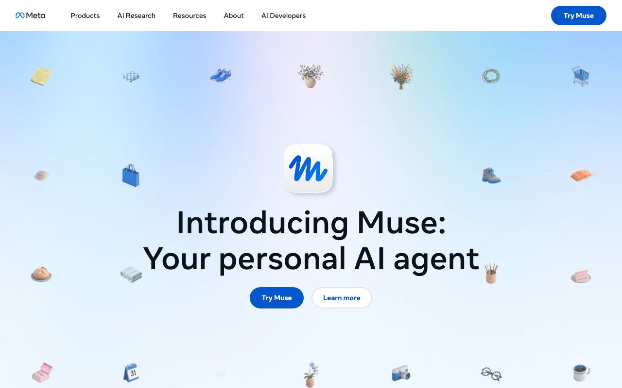 Muse Spark 1.1 interface screenshot