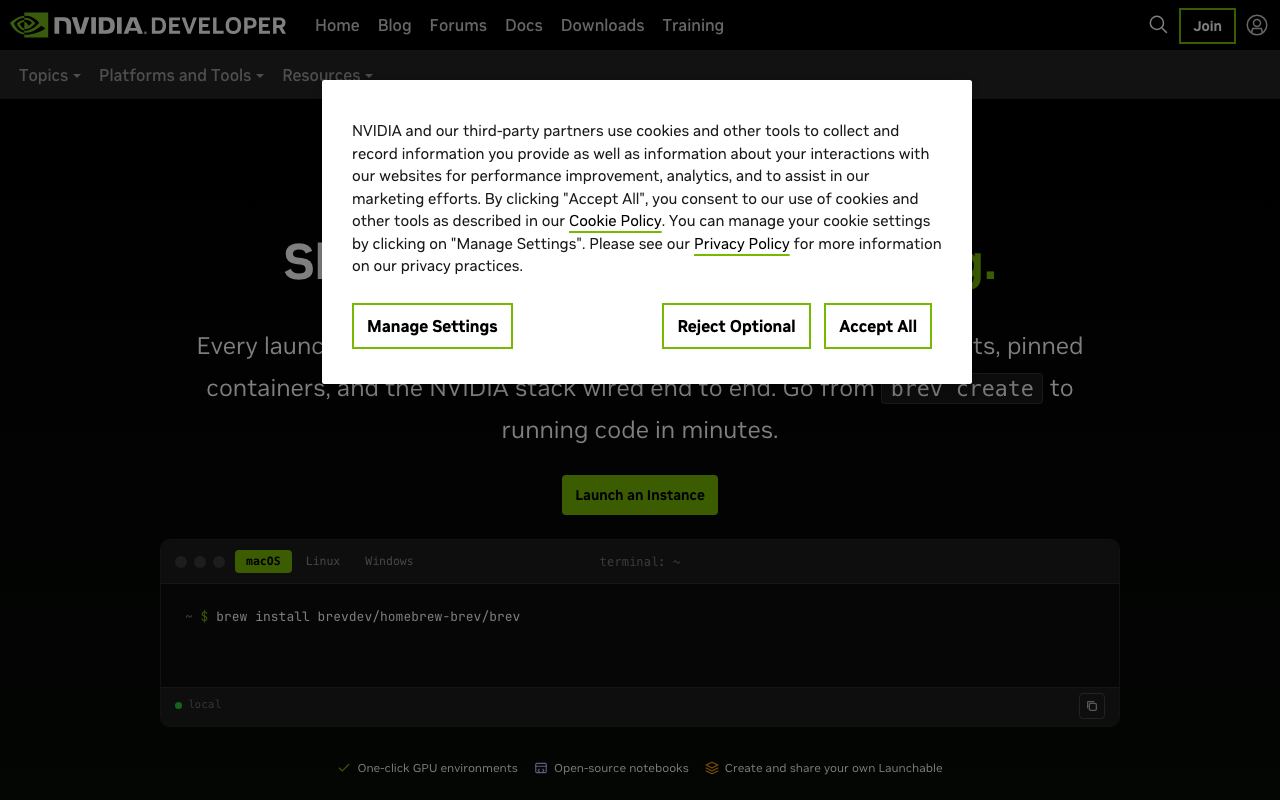 Nvidia Nemotron 3 Super interface screenshot