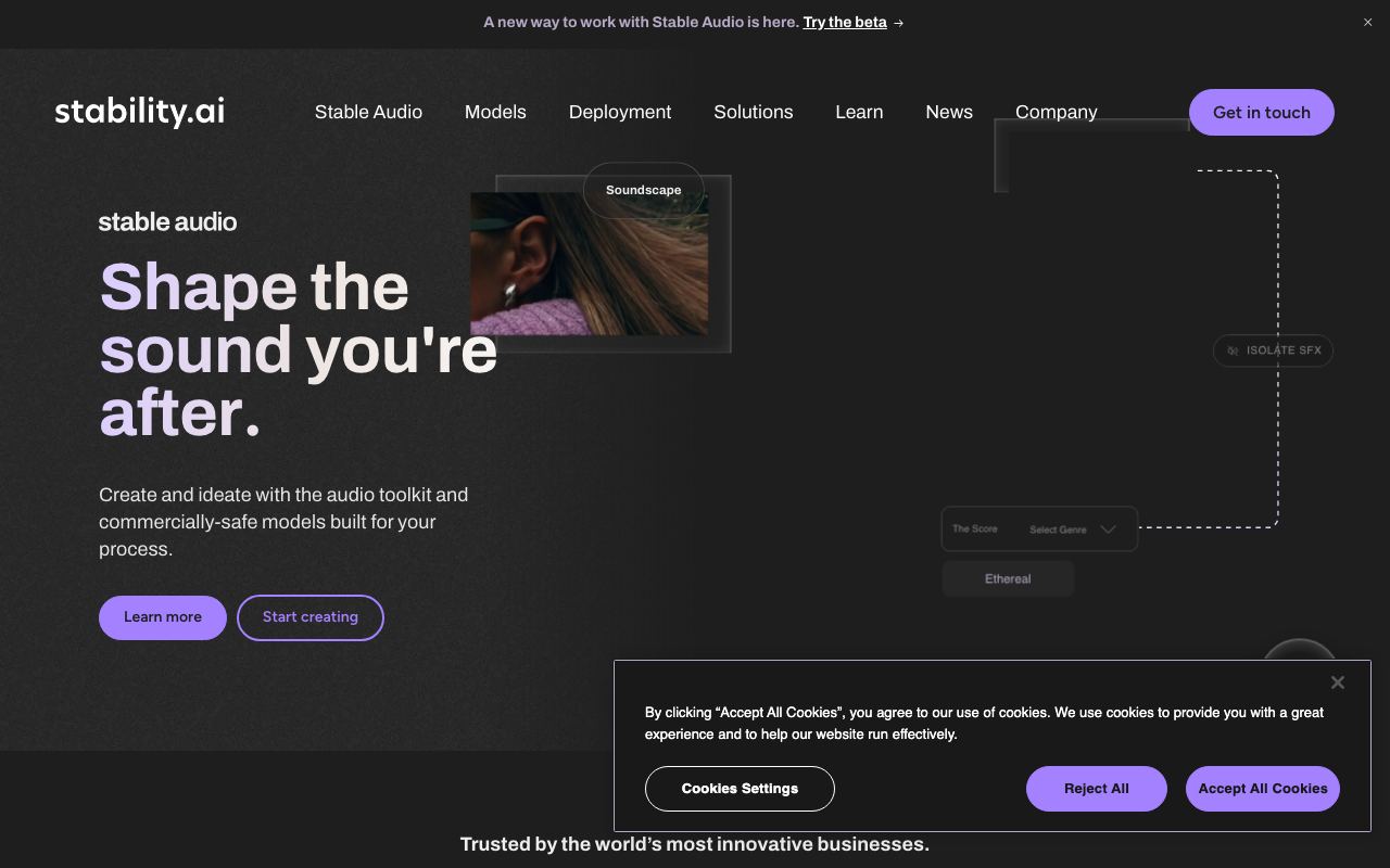 Stable Diffusion interface screenshot